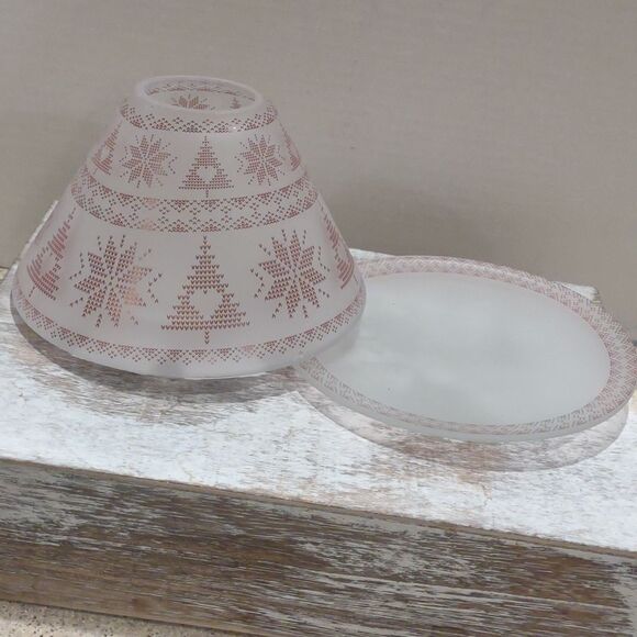 Yankee Candle Shade and Plate Set - Picture 1 of 6